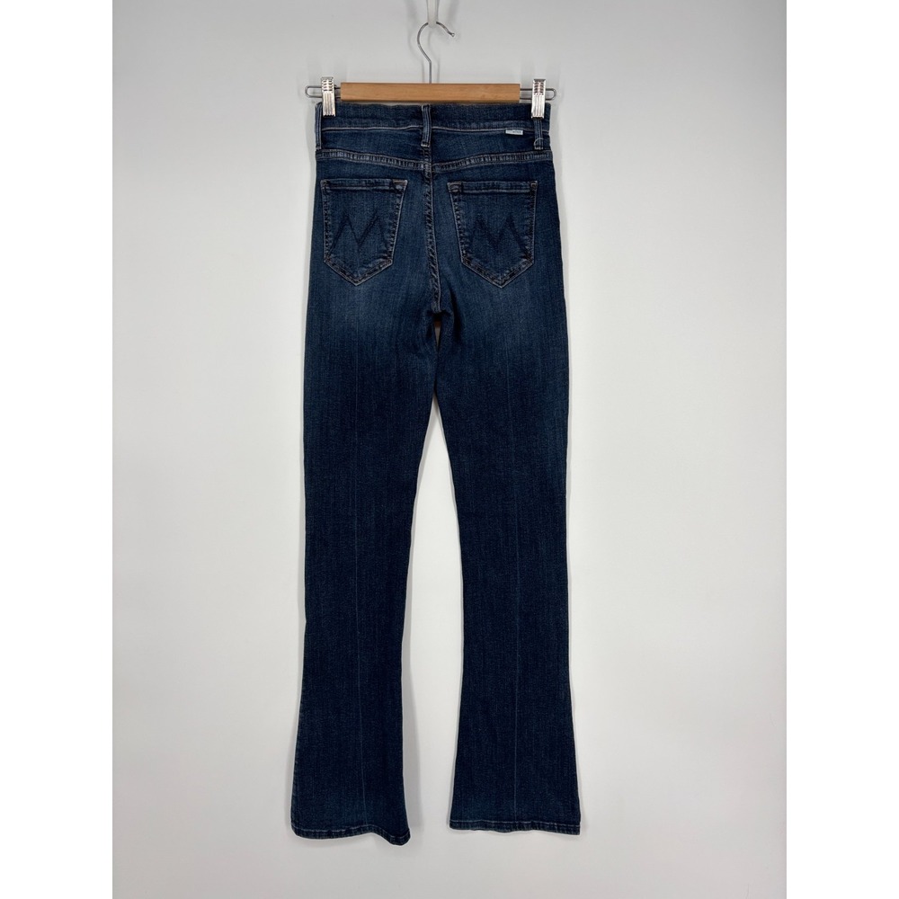 Mother Jeans Womens 24 Blue High Waisted Runaway Flare Tempted Again Stretch - Picture 2 of 11